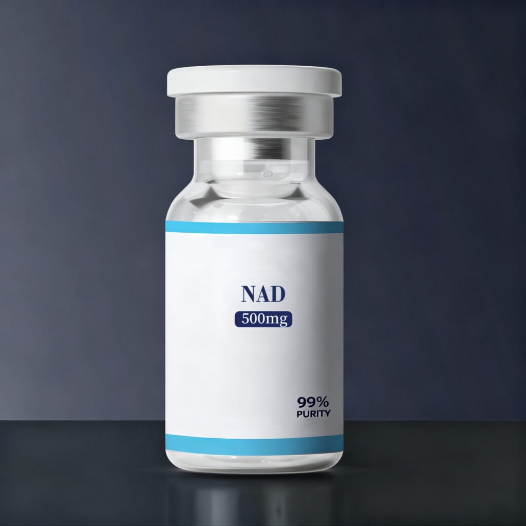 NAD+ 500mg peptide vial
